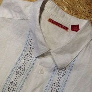 Havanera SS Buttondown Shirt. Excellent Condition!